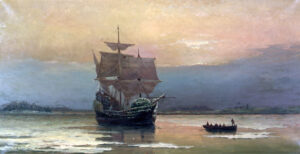 The Mayflower ship