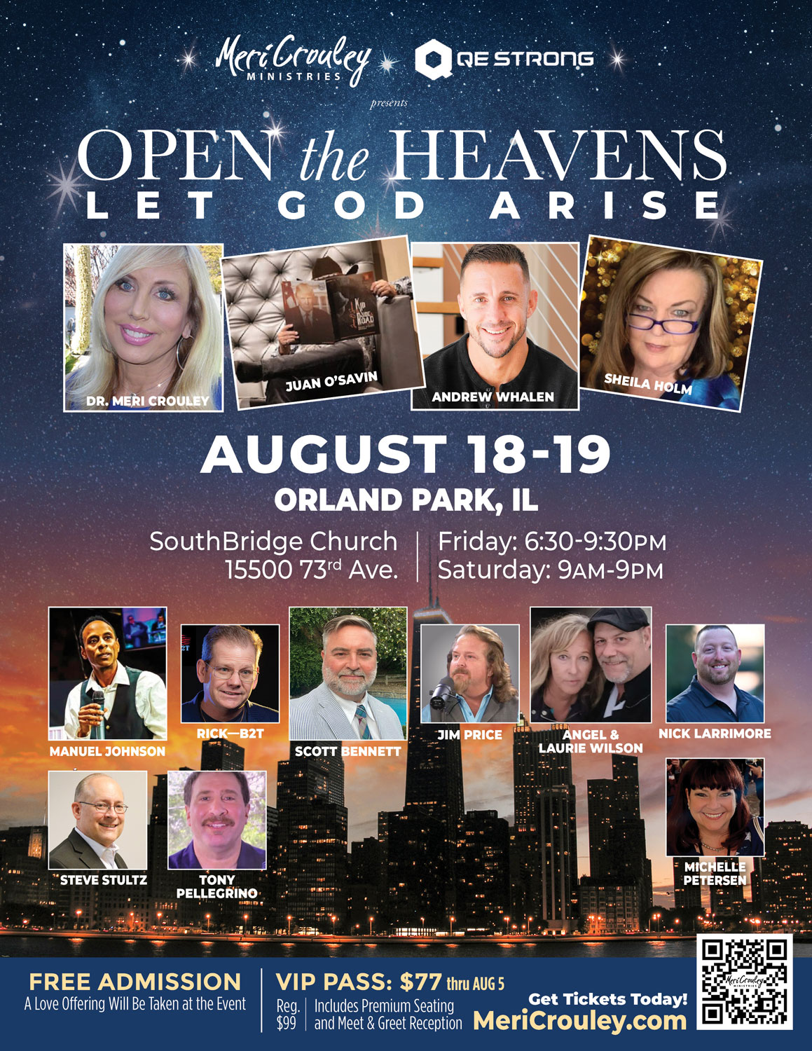 Chicago Open the Heavens – Aug. 18-19, 2023